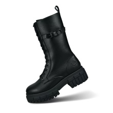 Bugatti Boots Tonic with side zipper black Women